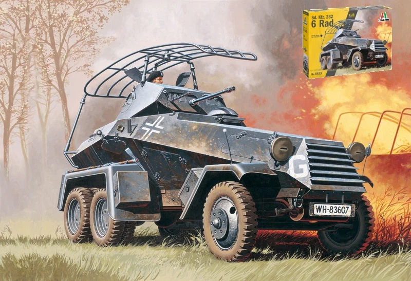 SD.KFZ. 232 6 RAD.KIT 1:35 - Immagine 1 di 1