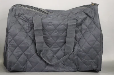 Женщин DSW выстеганная спортивная путешествий Weekender сумка синий большой размер молнии - Изображение 1 из 3