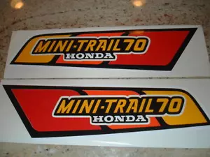 1979 Honda CT70 Gas Tank Decals Mini Trail - Picture 1 of 2