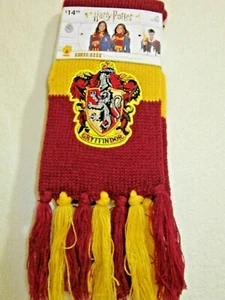 Harry Potter ~ Hermione Deluxe ~ Gryffindor House Crest ~ Scarf!  NEW!  NIB! - Picture 1 of 4
