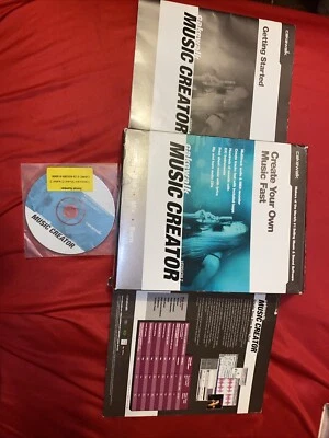 Cakewalk Music Maker Version 2 Software Windows/PC Edit Burn Record Mix Audio - Image 1 of 4