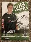 Rob Friend Signed Photo Card Borussia Munchen Gladbach