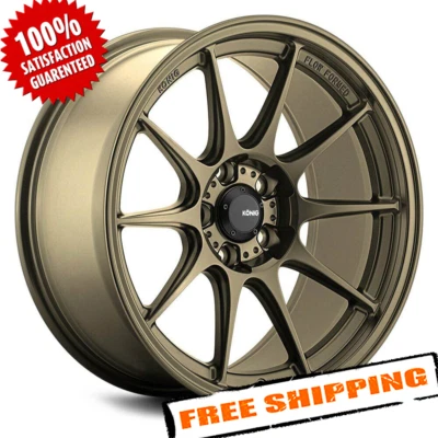 Llanta única de bronce Konig DEKAGRAM 15x7,5 (35, 4x100, 73,1) Foto 1 de 4