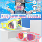 Kids Anti-Fog Swimming Goggles Pool Swim Boys /Girls Childrens - UV Pink/Blue