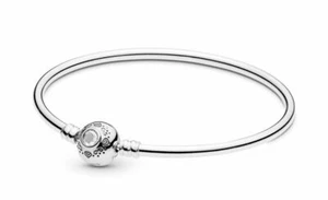 Bracciale Pandora Disney Princess Jasmine & Aladdin taglia 17 - Foto 1 di 1