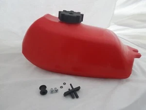 Tanque de combustible de plástico Honda ATC70 ATC 70 1972-1985 y tapa de gasolina EE. UU. ¡Nuevo! | Rojo - Imagen 1 de 5