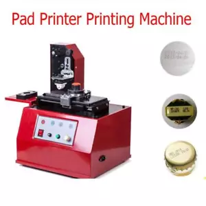 Electric Pad Printer Printing Machine Bottle/Can/Cola printing Oil Cup Type - Picture 1 of 6