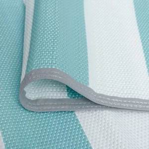 Aqua Foldable Outdoor Rug Garden Deck Patio Camping Waterproof Stain Resistant - Picture 1 of 12