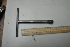 Vintage Unusual Tee Handel Unknown Marker Wrench , for square fasteners 1/4" ? - Picture 1 of 4