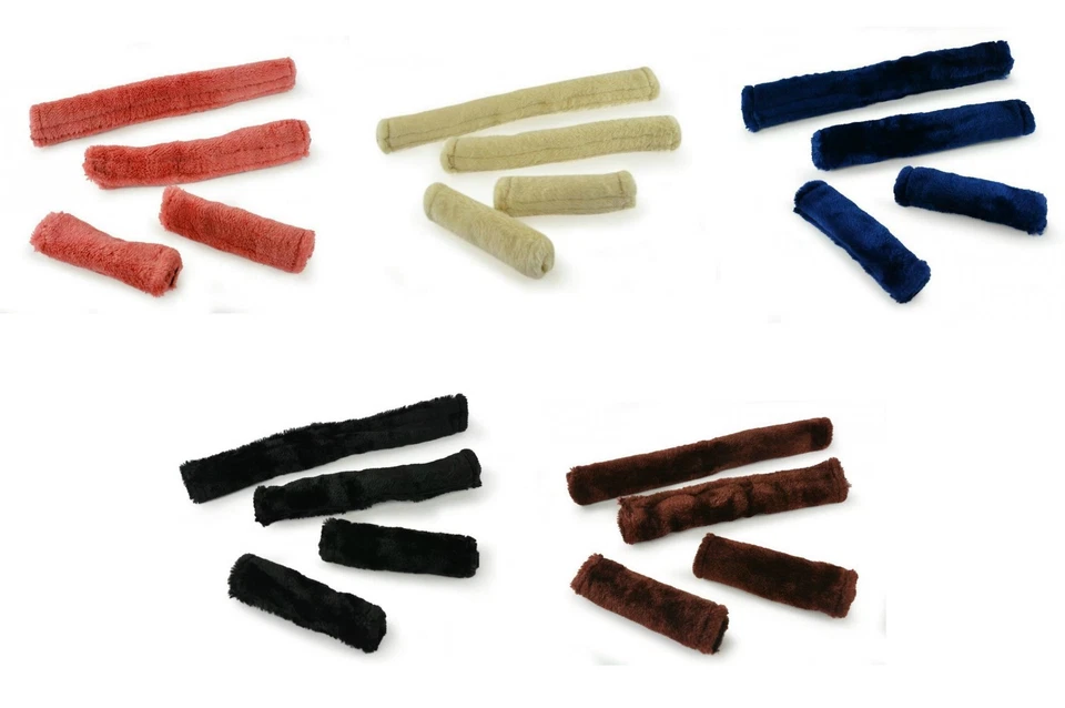 Synthetisches Halfter Schutzset 4Teilig Viele Farben Neu - Bild 1 von 1