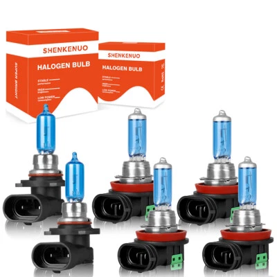 For Subaru WRX 2016 2017 2018-2021 Halogen Headlight Fog Light Bulbs Warm white - Image 1 of 4