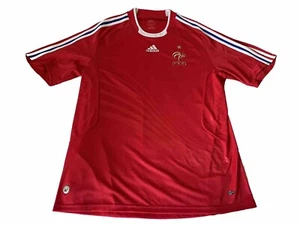 Adidas France 2008 Euro Cup Alternative Red Jersey Sz XL Xlarge Men's - Picture 1 of 12