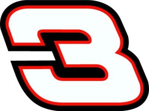 NEW FOR 2021 - #3 Austin Dillon Racing Sticker Decal - SM thru XL -Various color