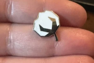 Baumwolle Pflanze Ernte Revers Pin Krawatte Tack Ball - Bild 1 von 4