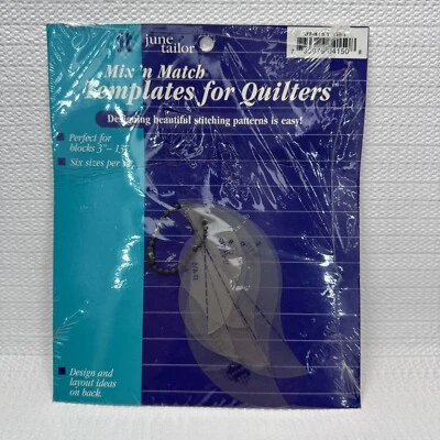 June Tailor Mix Match Twist Templates for Quilters 3"-13" Block Six Sizes in Set - Изображение 1 из 3