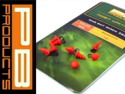 PB Products Köderschraube 360 rot Karpfen Angelgerät Terminal Tackle