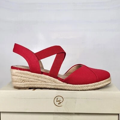 Talla 7 - LifeStride Kimball - Lona Rojo Fuego Foto 1 de 4