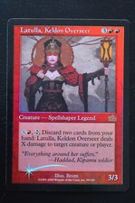 Magic The Gathering MTG LATULLA, KELDON OVERSEER FOIL Prophecy LP Lightly Played
