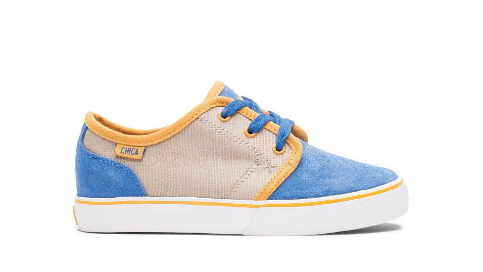 ZAPATOS DE SKATE PARA NIÑOS CIRCA DRIFTER NUEVOS EN CAJA VISÓN AZUL REAL Foto 1 de 1