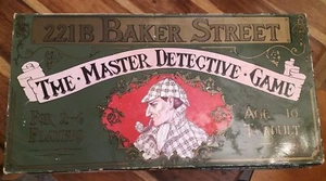 Gibsons 221B Baker Street The Sherlock Holmes Master Detective Juego De Colección 1975 - Imagen 1 de 9