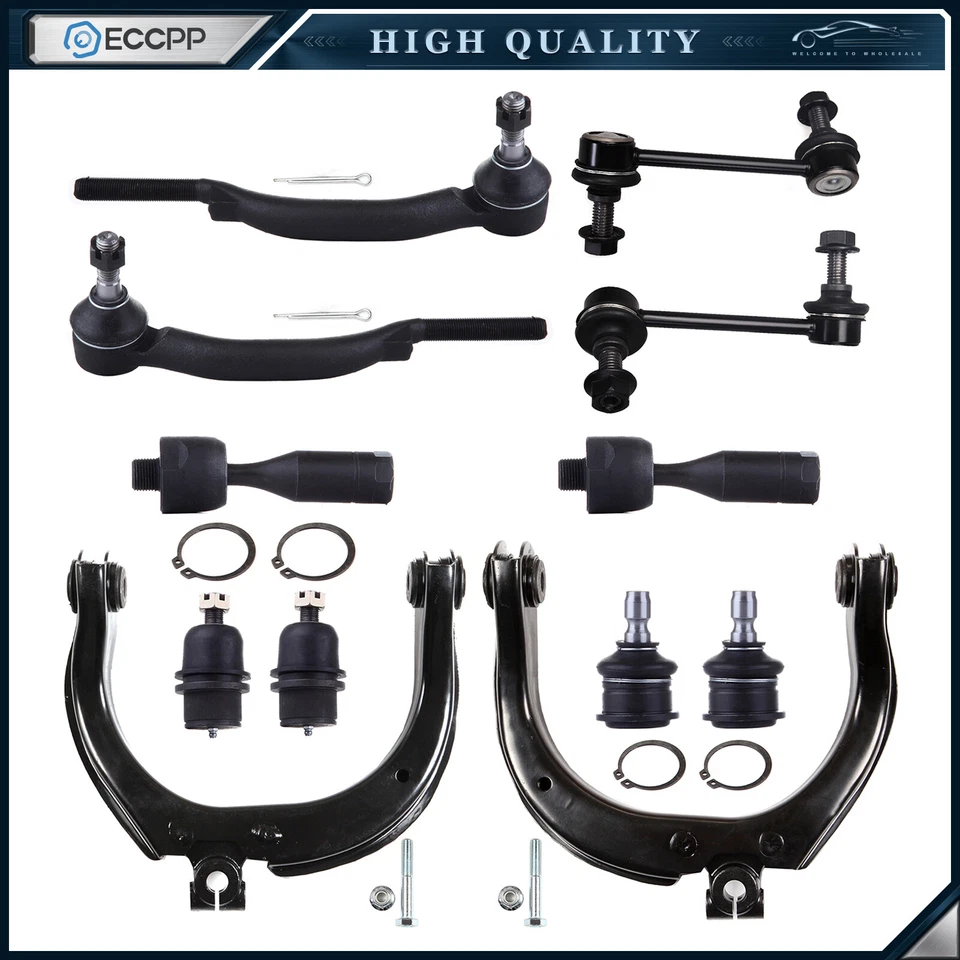 Barra estabilizadora de barra de amarre de brazo de control delantero 12x para 02-07 Chevrolet Trailblazer GMC Envoy Foto 1 de 4