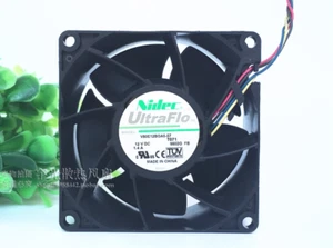 For Supermicro FAN-0111L4 80x38mm RPM Nidec UltraFlo V80E12BGA5-57 Axial Fan amk - Picture 1 of 2