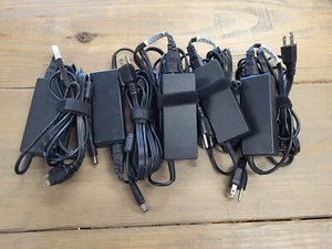 Lot of 5 - Genuine HP 65W AC Adapter 18.5V - 19V - Large barrel - Picture 1 of 3