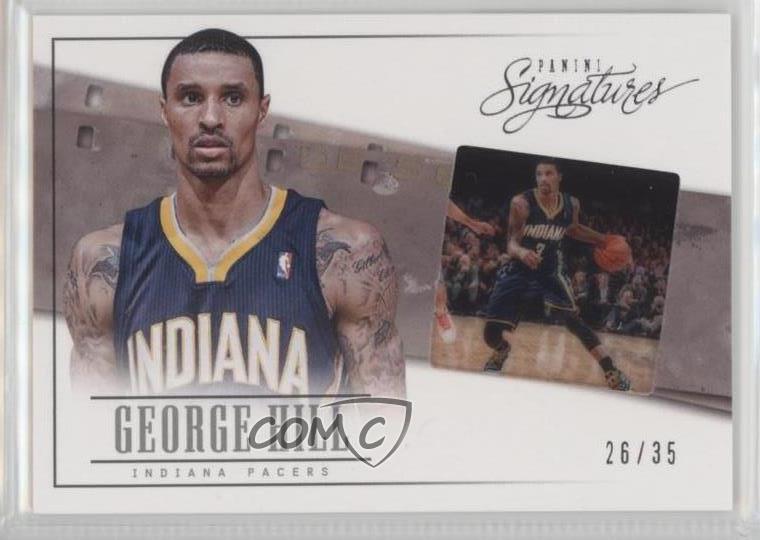 2013-14 Panini Signatures Film /35 George Hill #51