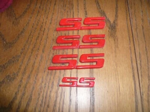 Chevrolet Chevy SS Emblems - OEM Used - Two Sizes - Plastic - Picture 1 of 3