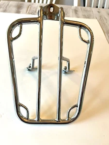 Motherwell Chrome Solo Luggage Rack (off Harley Davidson 2007 Dyna Superglide) - Picture 1 of 4