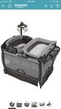 Graco Baby Pack 'n Play Nearby Napper Crib Bassinet Playard Sleep Cot Kai New
