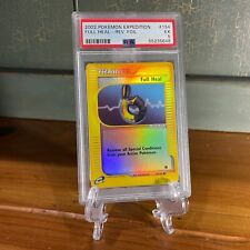 🔮 Full Heal Pokemon Expedition 2002 Reverse Foil #154 Graded PSA 5 - Excellent