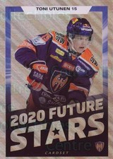2019-20 Finnish Cardset 2020 Future Stars #13 Toni Utunen