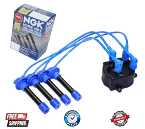 NEW NGK 8127 Spark Plug Wires Set fits 88-89 Toyota Corolla 1.6L-L4 - Picture 1 of 1