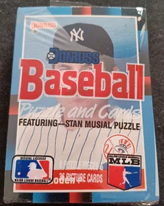 1988 Donruss Baseball Puzzle and Picture Cards Sealed Cello Pack 36 Cards - Picture 1 of 2