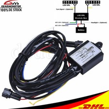 LED TFL Tagfahrlicht R87 Modul mit 50% Dimmung Steuergerät Mini mit Coming Home