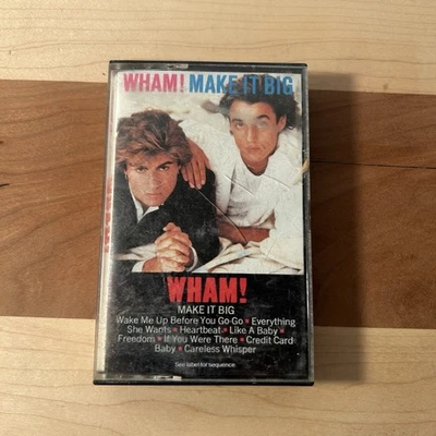 Make It Big by Wham! (Cassette, Oct-1984, Columbia (USA) Foto 1 de 4