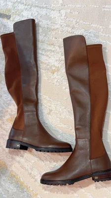 S4829 Stuart Weitzman город загрузки эспрессо размер 7,5 новый с квитанцией без коробки. - Изображение 1 из 4