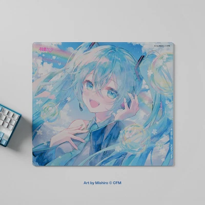 Wallhack SP-004 Glass Mouse Pad | Hatsune Miku Summer Edition | In Hand - Image 1 of 3