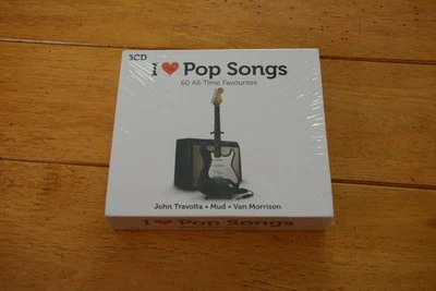 I Love Pop Songs 3CD Box Set 60 All-Time Favourites John Travolta Van Morrison Foto 1 de 2
