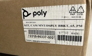 Nuevo Polycom 2215-00286-002 Kit Soporte Pantalla Montaje Leva 65 PM - Imagen 1 de 1