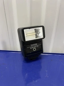 Unidad de flash electrónico Sunpak Auto 221 D accesorio de cámara dedicado a Canon - Imagen 1 de 4