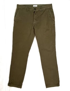 Taylor Stitch Pants Men's Size 36x34 Green Foundation Democratic Chino Khaki - Picture 1 of 16