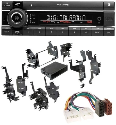 Kienzle Bluetooth MP3 USB DAB Autoradio für Toyota Highlander MR2 Sequoia Yaris - Bild 1 von 4