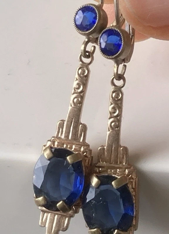 Antik Ohrringe Modeschmuck  - Bild 1 von 2