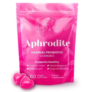 APHRODITE Women’s Probiotic Gummies | Vegan & Gluten-Free with Cranberry Pine... - Picture 1 of 8