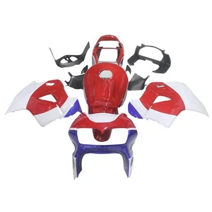 ABS Bodywork For Honda VFR800 1998 1999 2000 2001 Fairings Kit Red Blue White - Picture 1 of 9