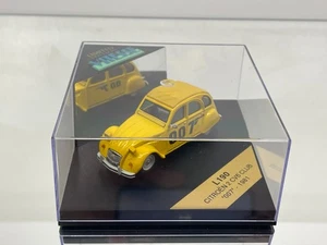 VITESSE L190 CITROEN 2CV6 CLUB 007 JAMES BOND 1981 -YELLOW 1:43- GOOD IN SC - Picture 1 of 7