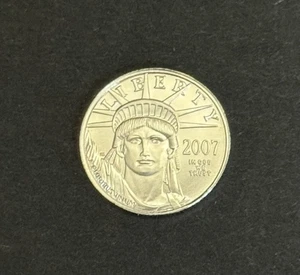 2007 American Platinum Eagle $10 | 1/10 oz Platinum | Platinum Coin - Picture 1 of 4