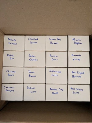 NFL Football Card Team Lots - Lot of 400 cards per team - Image 1 of 4